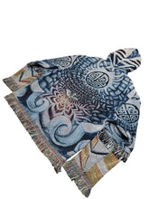 Load image into Gallery viewer, 'Dara' Woven Zip Up Hoodie
