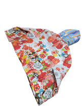 Load image into Gallery viewer, Orange Daydream Cropped Quilted Zip Up Hoodie
