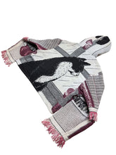 Load image into Gallery viewer, Meow Woven Zip Up
