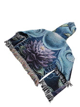 Load image into Gallery viewer, 'Flowing as One' Woven Zip Up Hoodie
