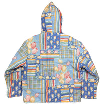Load image into Gallery viewer, Blues Quilted Zip Up Hoodie
