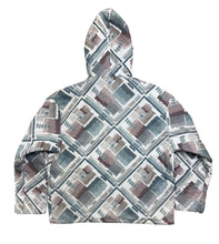 Load image into Gallery viewer, Washed Quilted Zip Up Hoodie

