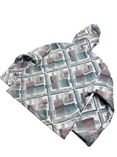 Load image into Gallery viewer, Washed Quilted Zip Up Hoodie

