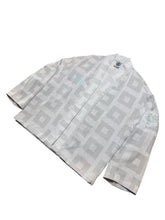 Load image into Gallery viewer, Grid Blanket Cropped Cardigan
