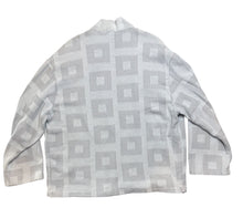 Load image into Gallery viewer, Grid Blanket Cropped Cardigan
