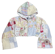 Load image into Gallery viewer, Pastels Super Cropped ZIp Up
