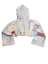 Load image into Gallery viewer, Pastels Super Cropped ZIp Up
