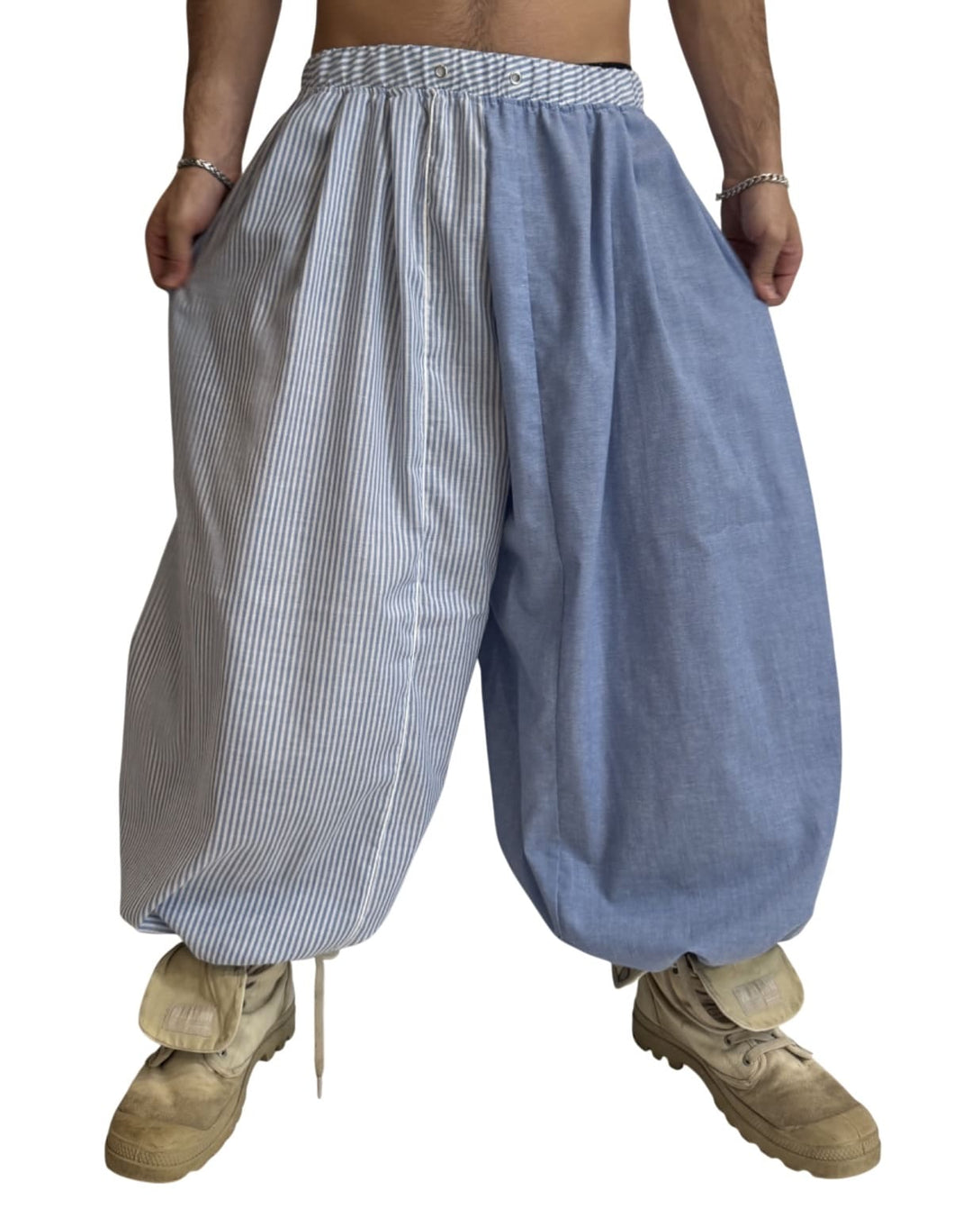 Seer Sucker Parachute Pants