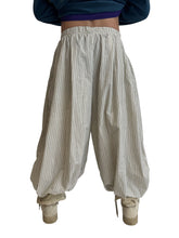 Load image into Gallery viewer, Brown Striped Parachute Pants
