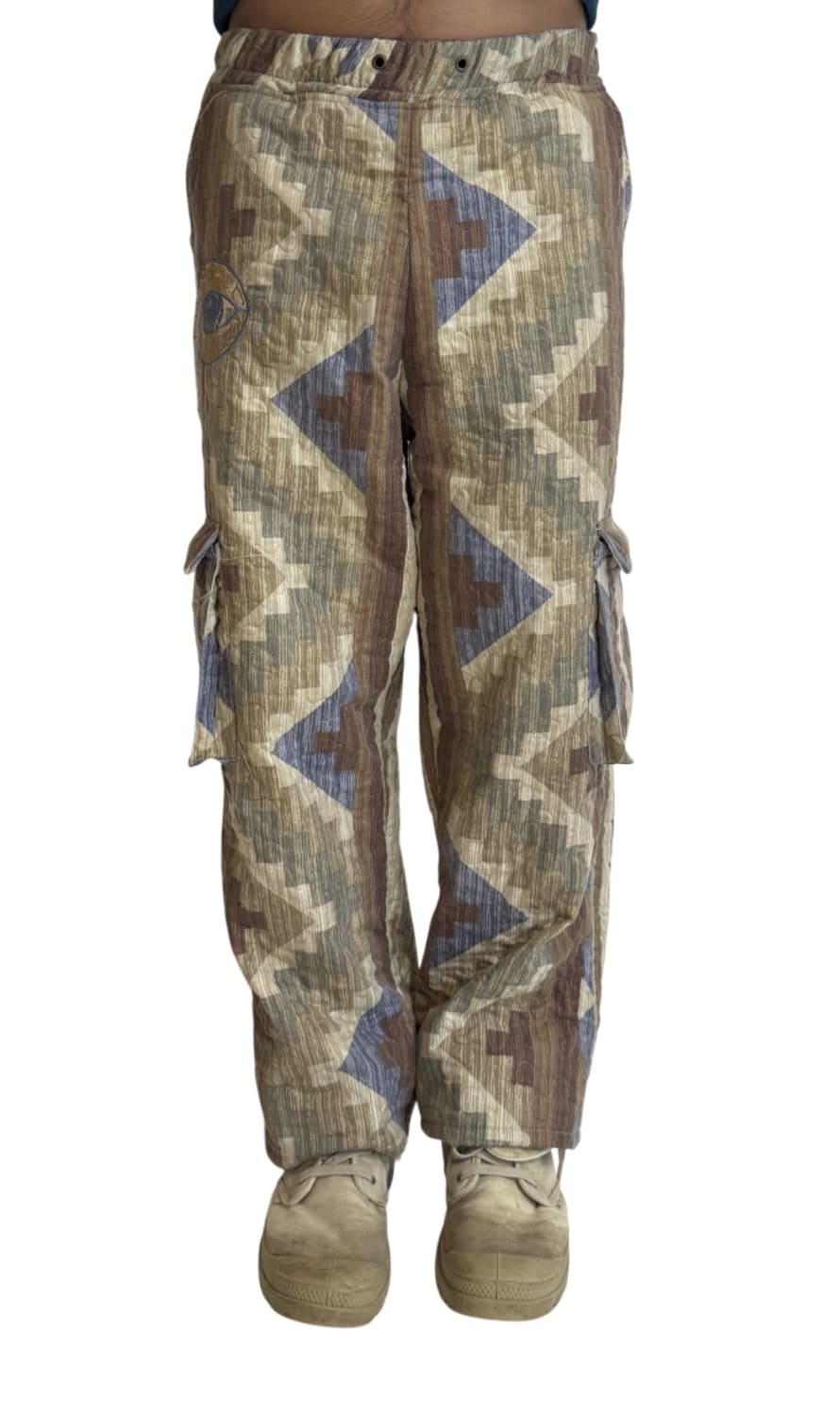 Native Quilted Cargo Pants