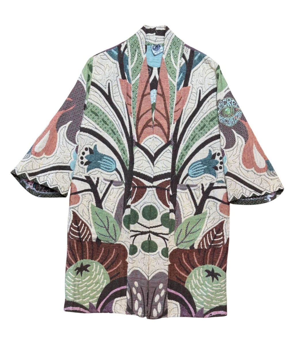 Flora Blanket Kimono