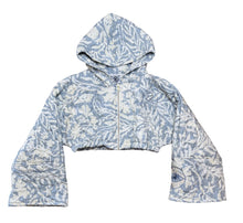 Load image into Gallery viewer, Muted Super Cropped Zip Up Hoodie
