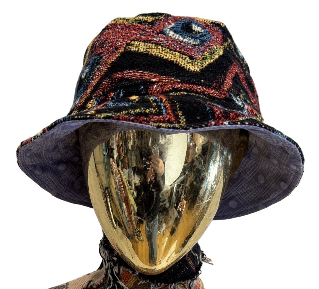 'Vision Quest 7' Woven Bucket Hat