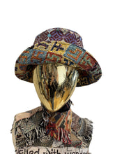 Load image into Gallery viewer, &#39;Secret Writing 4&#39; Woven Bucket Hat

