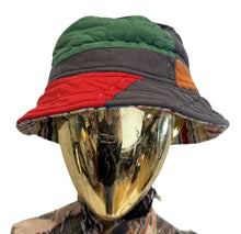 Load image into Gallery viewer, &#39;Color Block&#39; Quilted Bucket Hat
