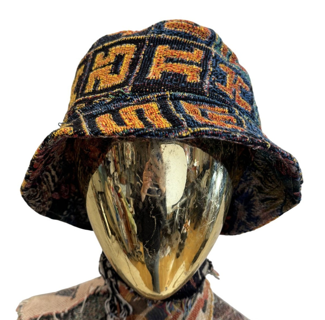 'Secret Writing 5' Woven Bucket Hat