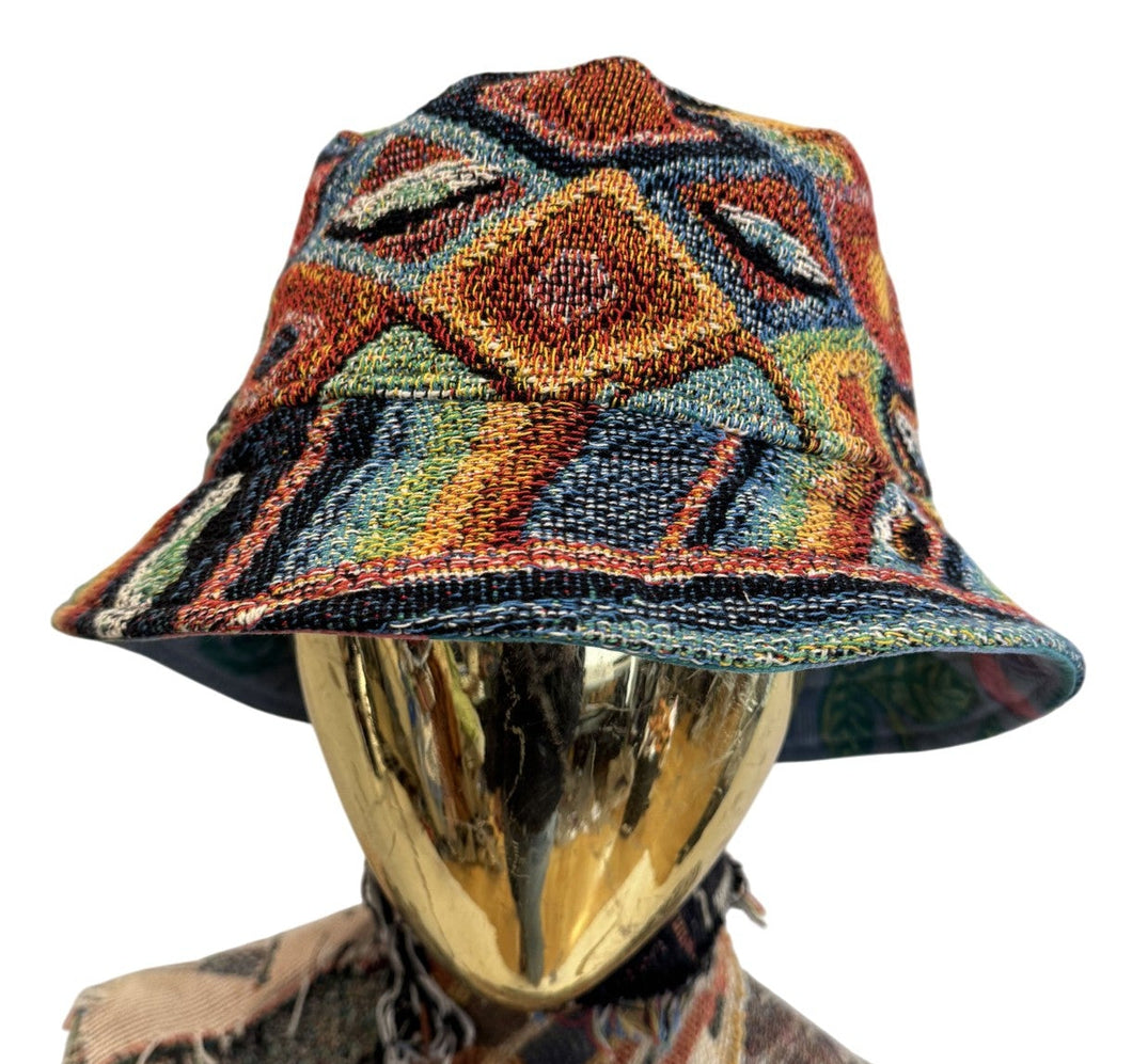 'All Knowing 6' Woven Bucket Hat