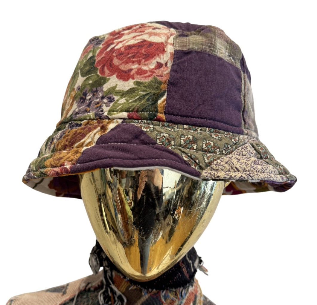 'Flora' Quilted Bucket Hat