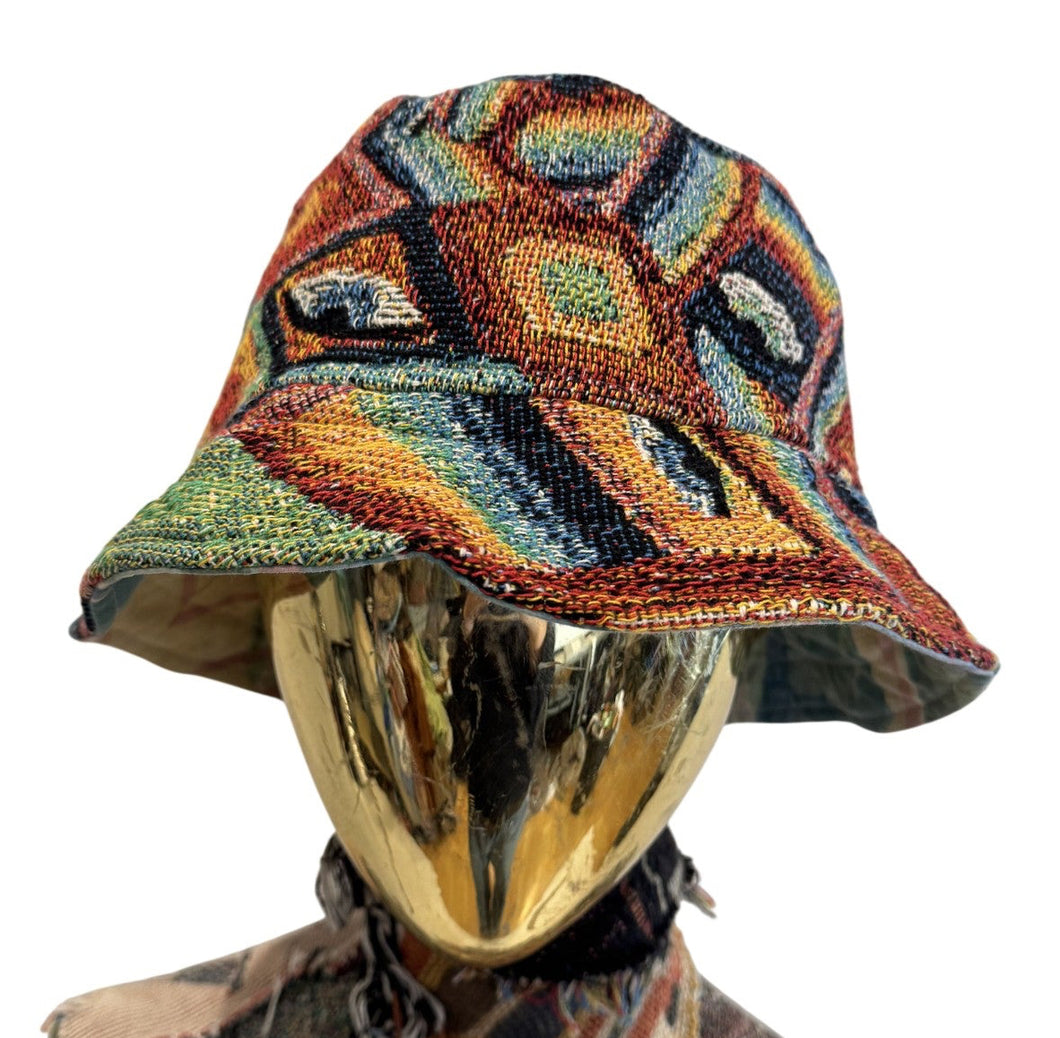 'All Knowing 4' Woven Bucket Hat
