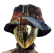 Load image into Gallery viewer, &#39;Ceremony of Color&#39; Woven Bucket Hat
