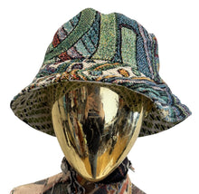 Load image into Gallery viewer, 'Cactus Man' Woven Bucket Hat
