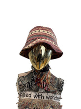 Load image into Gallery viewer, &#39;Secret Writing 3&#39; Woven Bucket Hat
