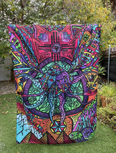 Load image into Gallery viewer, &quot;Pyramidal Entity&quot; Tapestry (59&quot; x 78&quot;)
