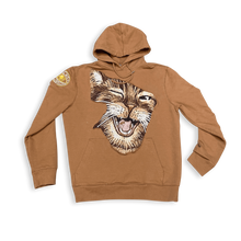 Load image into Gallery viewer, Winking Cat Hoodie
