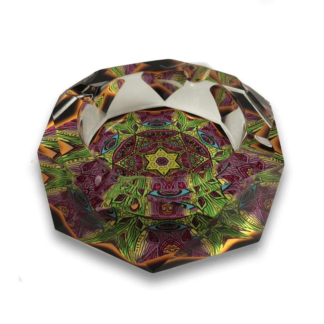 “Dimensional” Mandala Collectible Tray (3.75